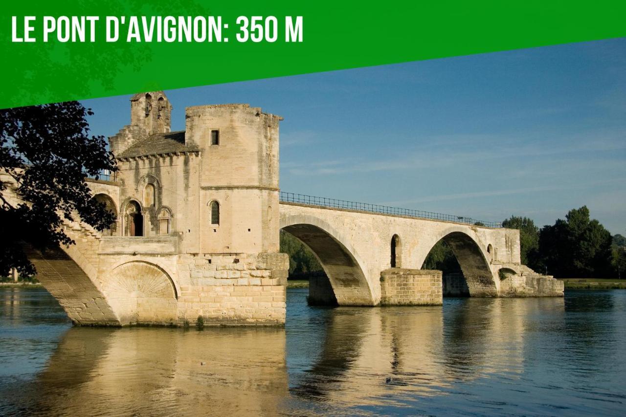 La Balance Des Doms - 1 Min Du Palais Des Papes - Intra-Muros Avinhão Exterior foto